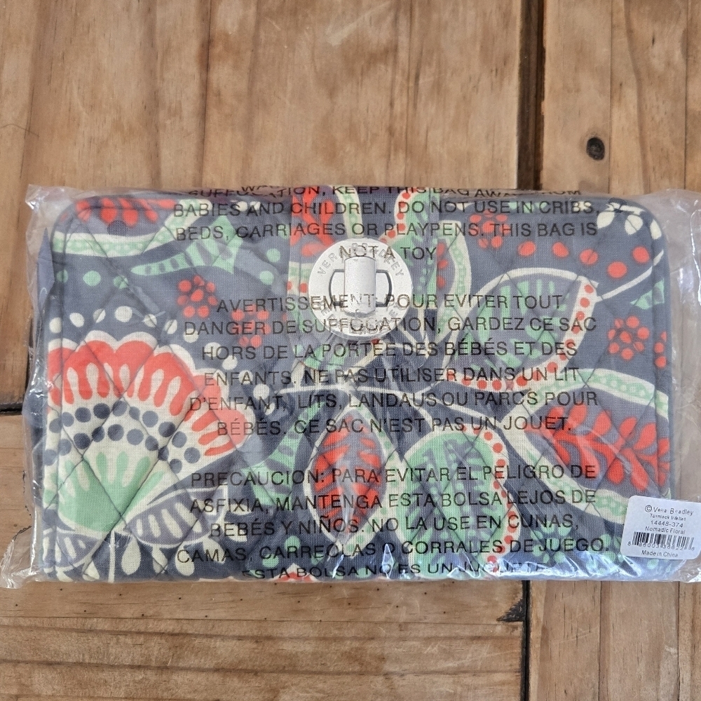 Vera Bradley Turn Lock Wallet - Picture 4 of 5